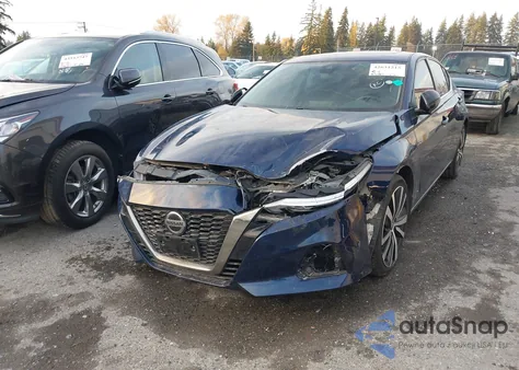 2021 Nissan Altima Sr Fwd из США, поврежденный, VIN 1N4BL4CV3MN332415